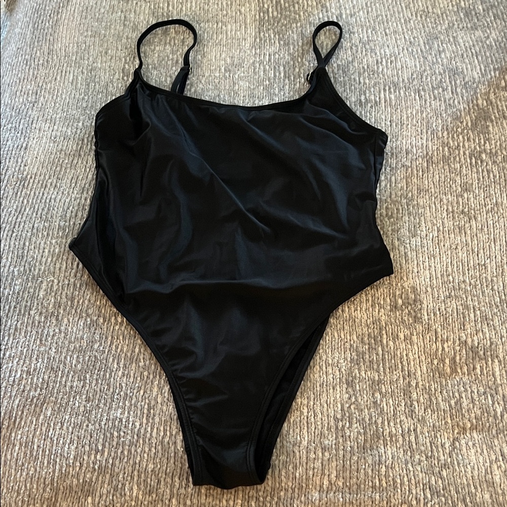Wild Fable Black One Piece Swimsuit